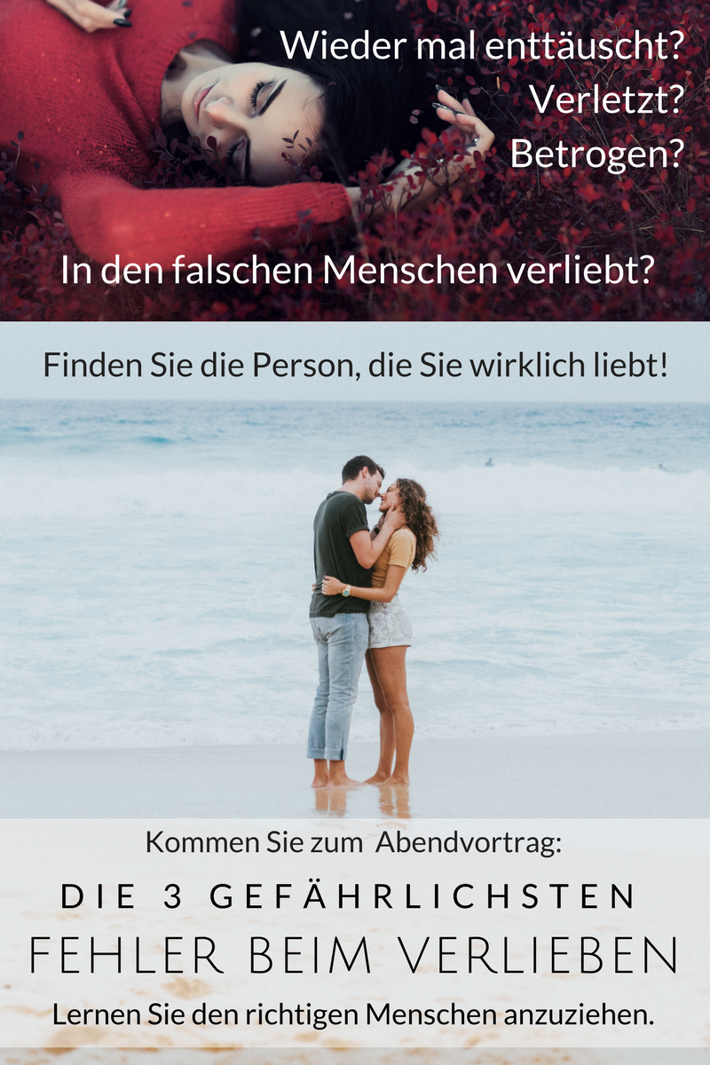 Die 3 gefährlichsten Fehler beim Verlieben - Abendvortrag on Gabriele Strasky