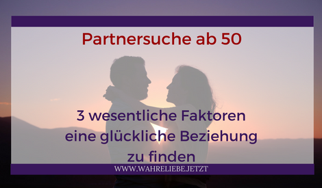 Partnersuche über 50 erfahrungen